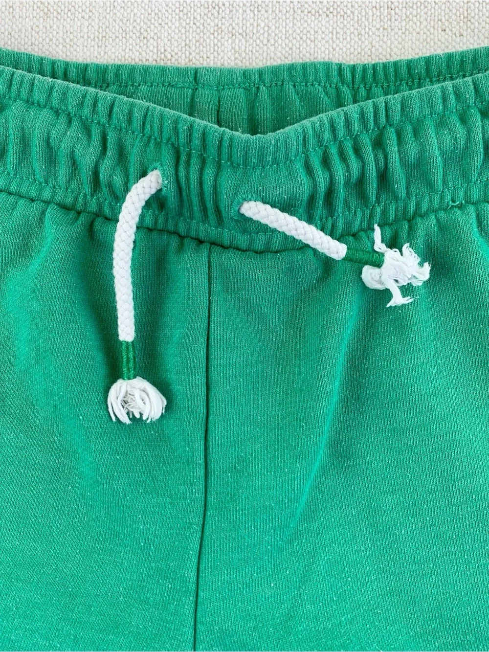 Lot of 2 Gap girl's Cotton Drawstring sweat Shorts - Pink & Green size M(8)